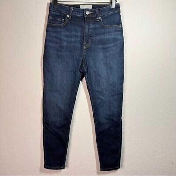 Everlane curvy high rise skinny cropped jeans dark wash size‎ 25 - Picture 1 of 8